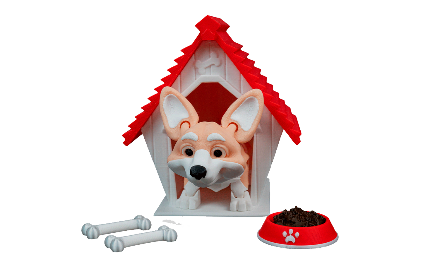 Cachorro Corgi Articulado