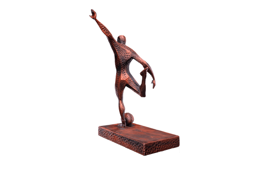 Escultura Minimalista - Futebol