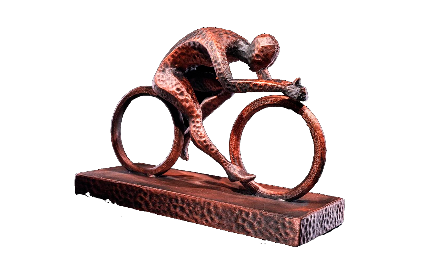 Escultura Minimalista - Ciclismo
