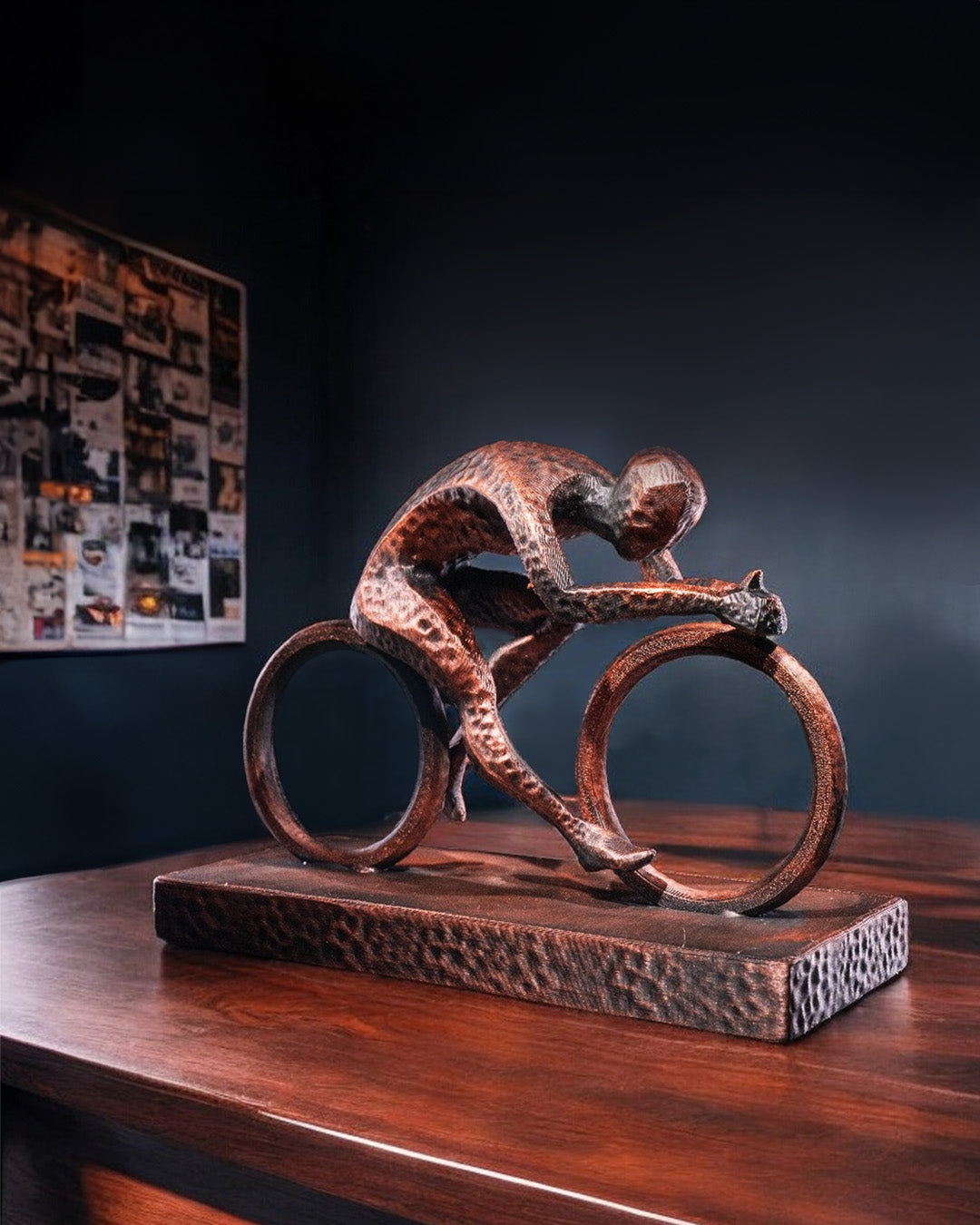 Escultura Minimalista - Ciclismo