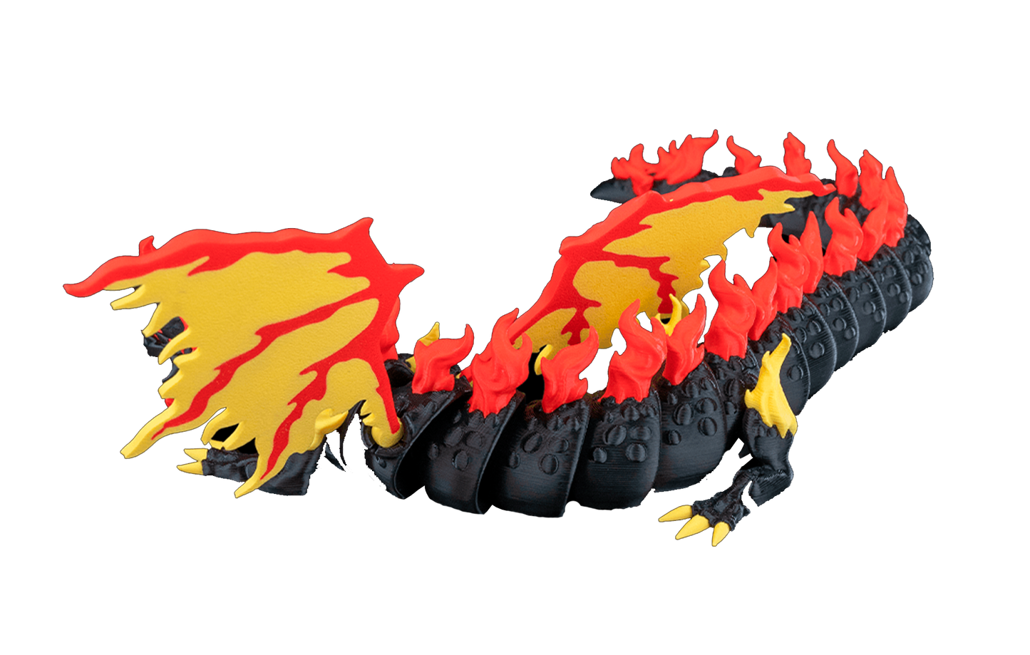 Dragão Articulado - Flamejante