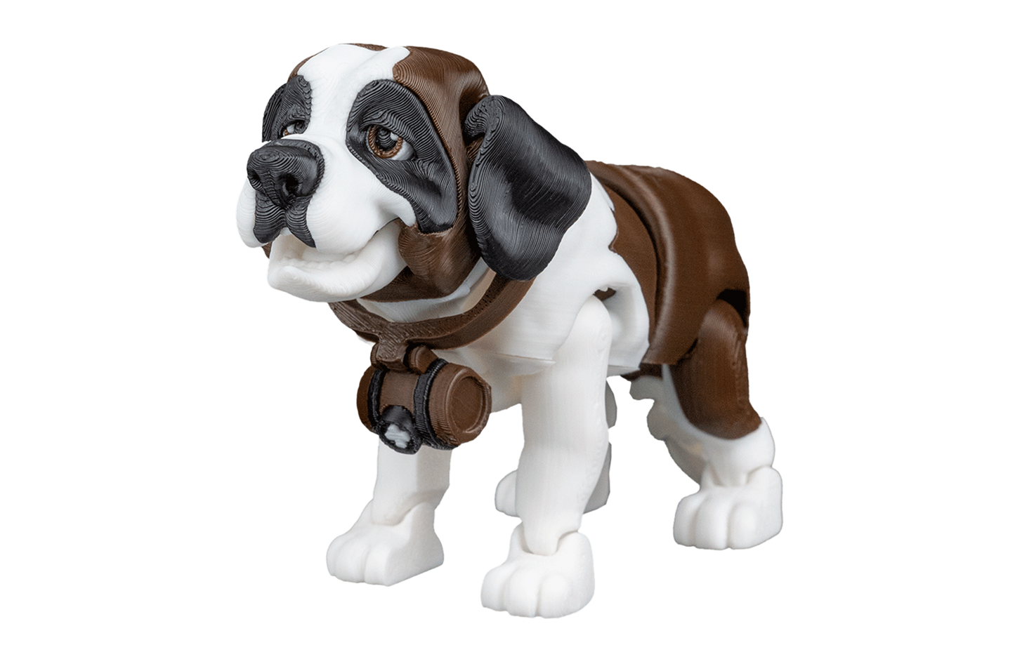 Cachorro São Bernardo Articulado