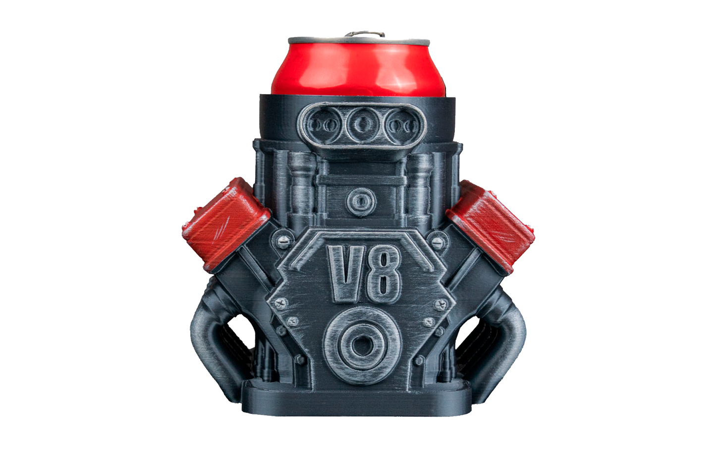 Suporte de Latinha/Copo - Motor V8