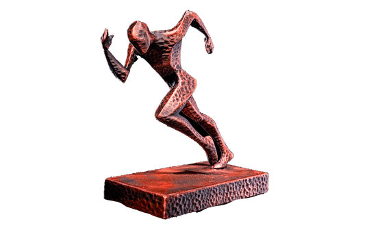 Escultura Minimalista - Velocista