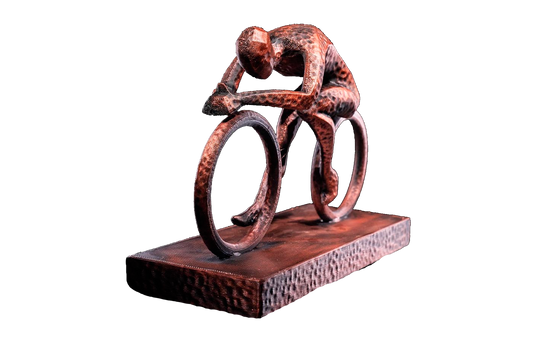Escultura Minimalista - Ciclismo