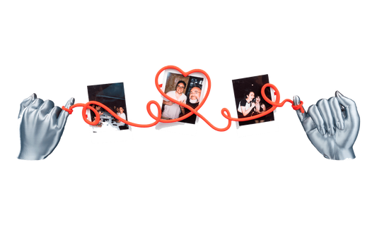 Porta Retratos - Laço do Coração