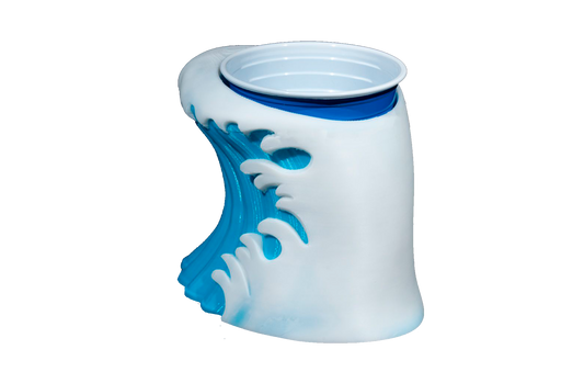 Suporte de Latinha/Copo - Tsunami