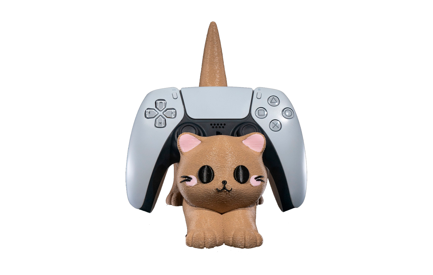 Suporte de Controle de Videogame - Gatinho Espreguiçando