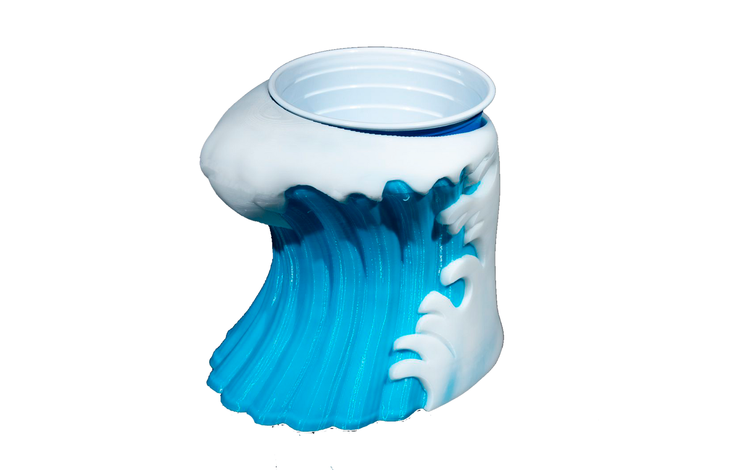 Suporte de Latinha/Copo - Tsunami