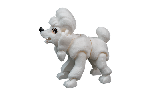 Cachorro Poodle Articulado