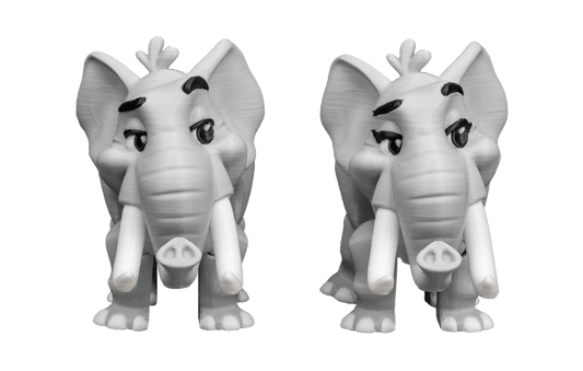 Casal de Elefantes Articulados