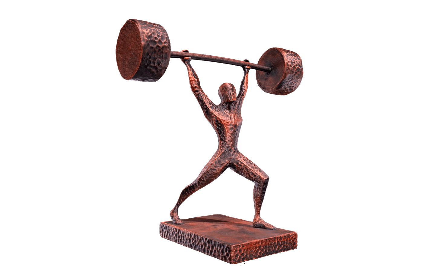 Escultura Minimalista - Levantamento de Peso