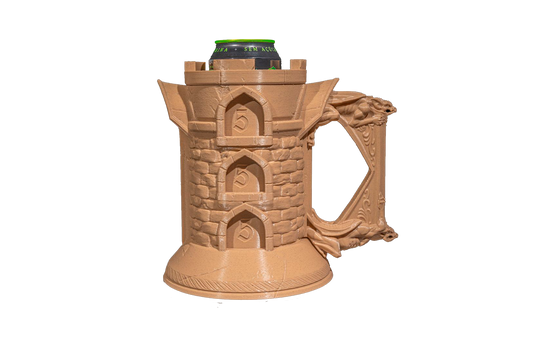Suporte de Latinha/Copo - Castelo Medieval