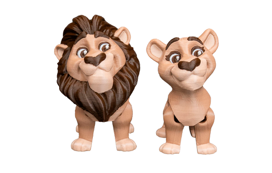 Casal de Leões Articulados