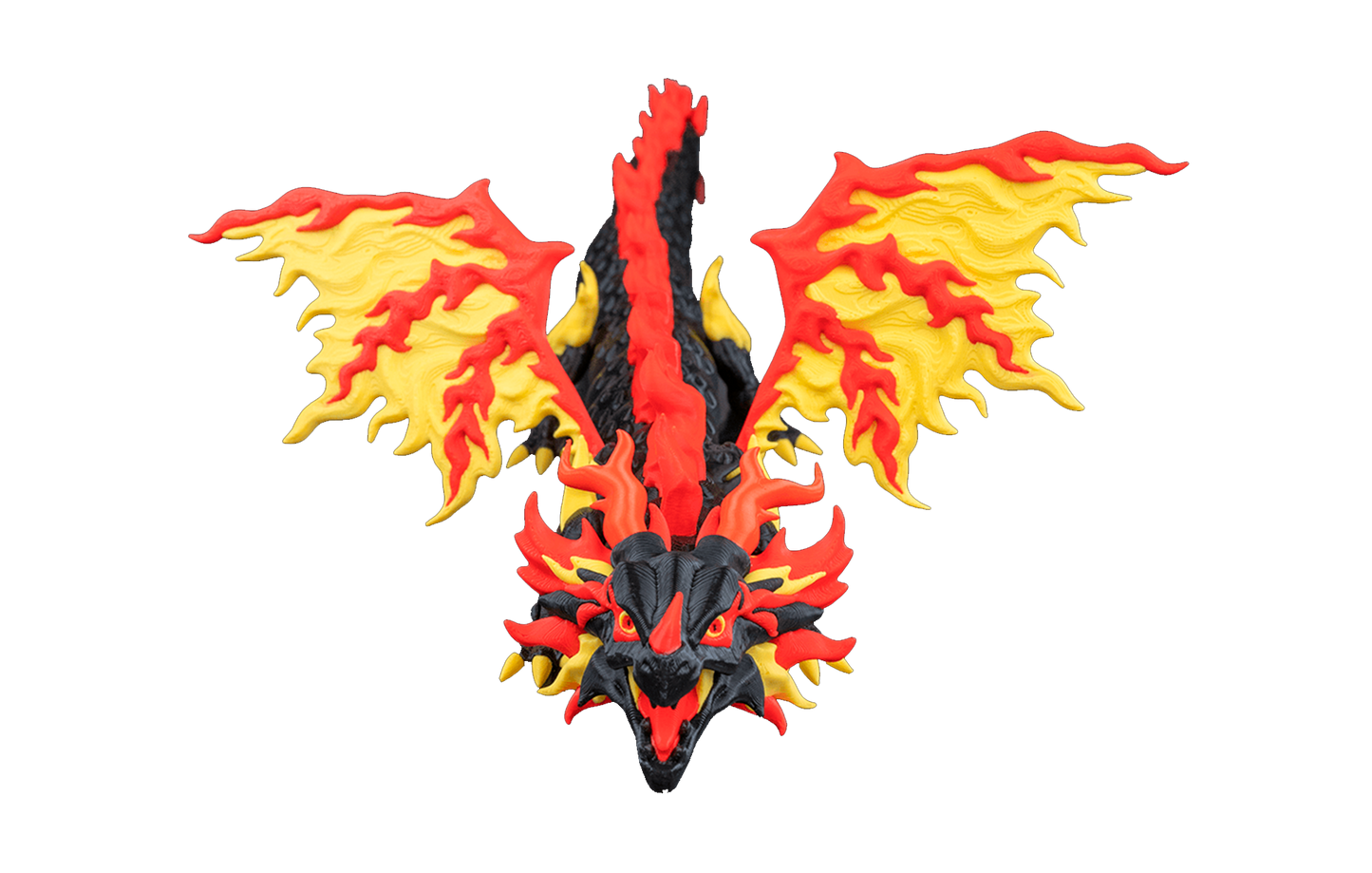 Dragão Articulado - Flamejante