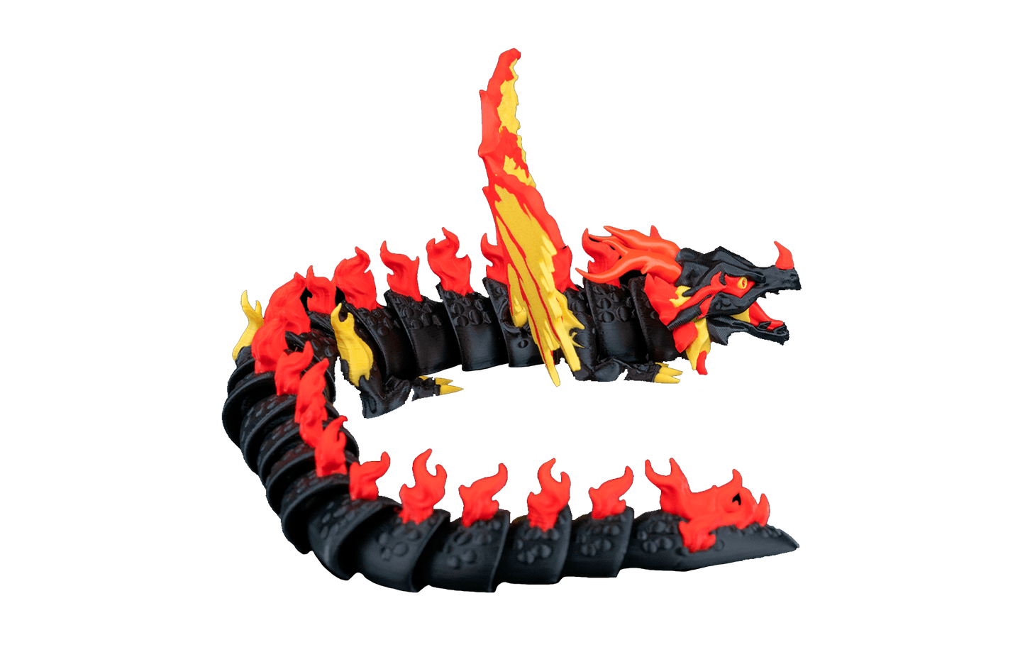Dragão Articulado - Flamejante