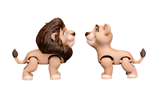 Casal de Leões Articulados