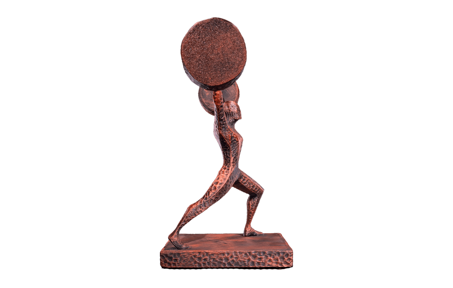 Escultura Minimalista - Levantamento de Peso