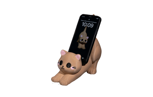 Apoio de Celular - Gatinho Espreguiçando