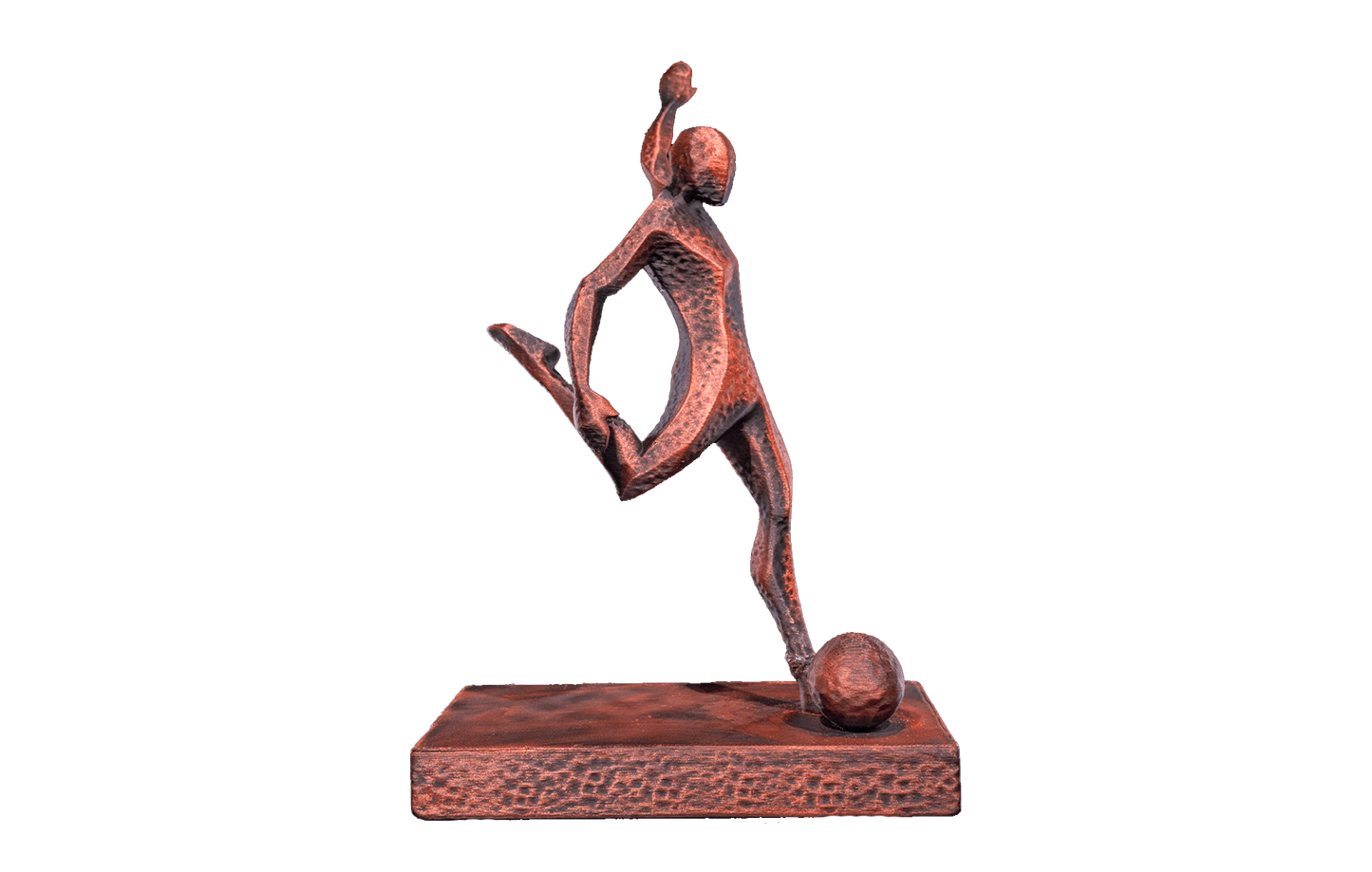 Escultura Minimalista - Futebol