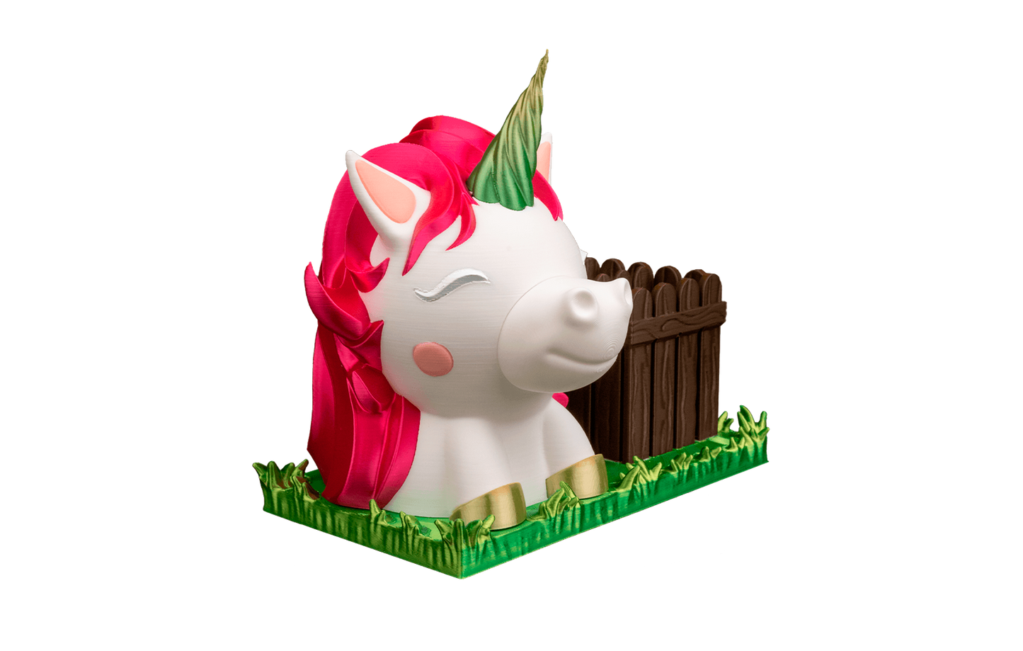 Porta Treco / Porta Caneta - Unicórnio no Campo