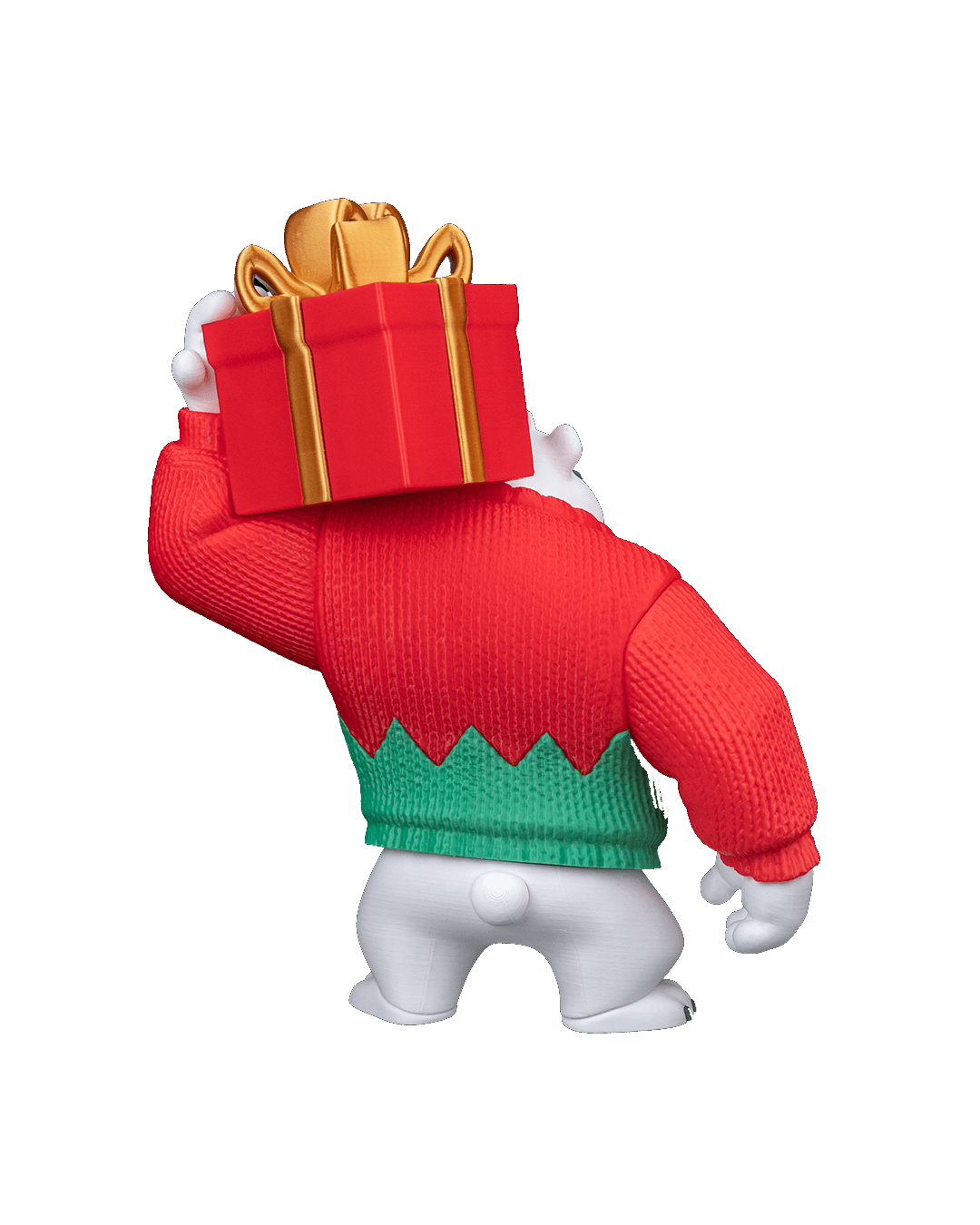 Decoração de Natal - Urso Protetor