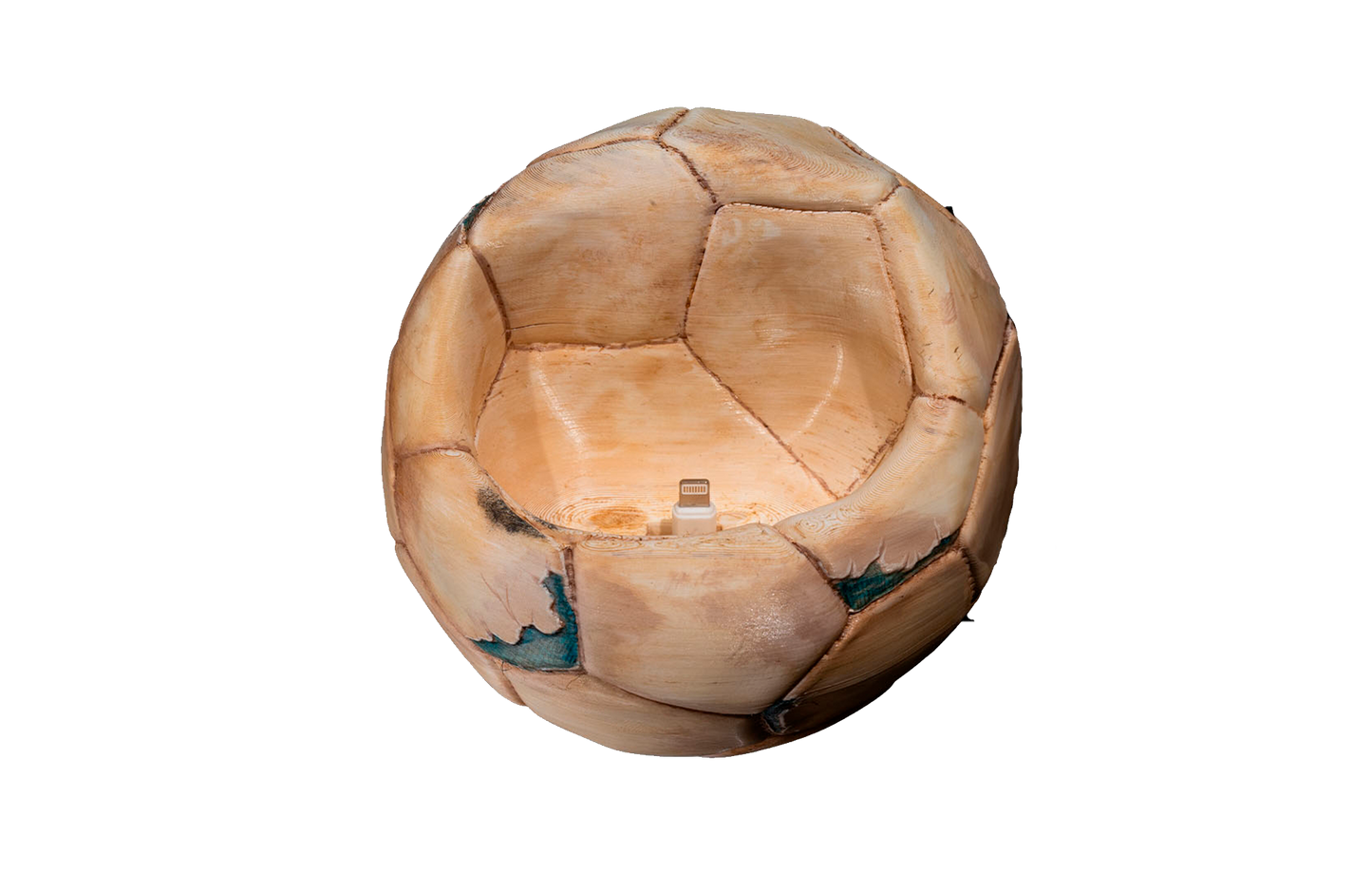 Apoio de Celular - Bola de Futebol Vintage