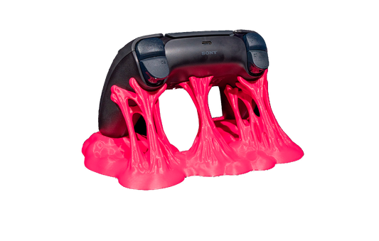 Suporte de Controle de Videogame - Fluido Ectoplasmático