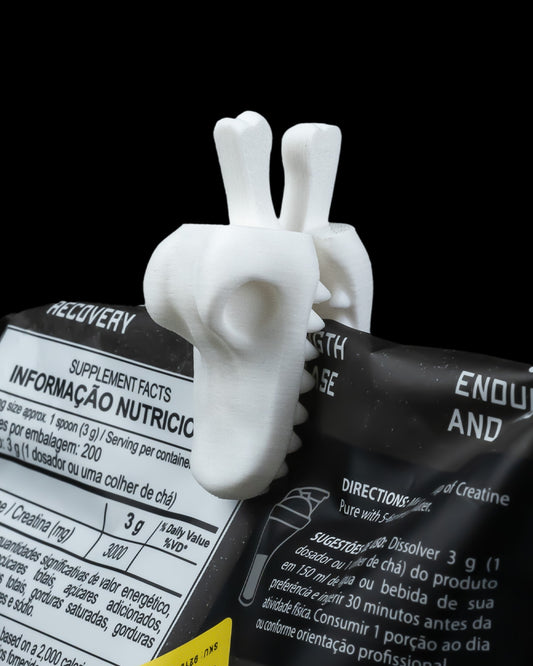 Prendedor de Embalagens - Jacaré