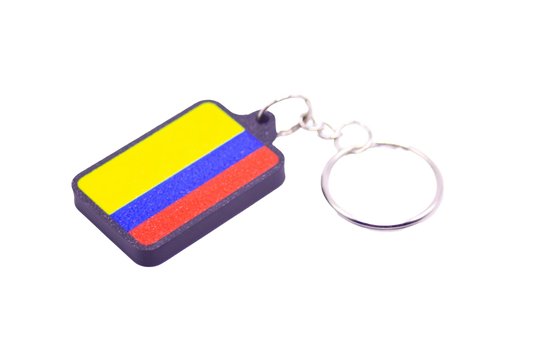 Chaveiro de Bandeira da Colômbia