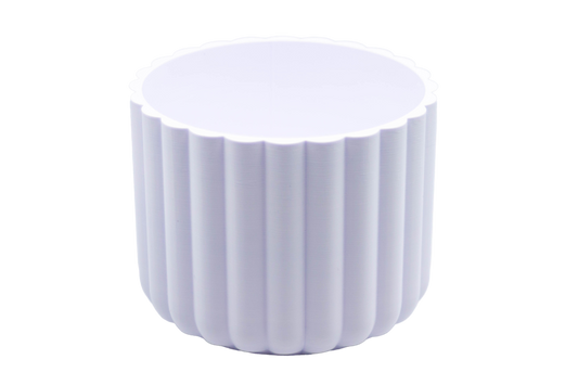 Vaso com Relevos Cilíndricos