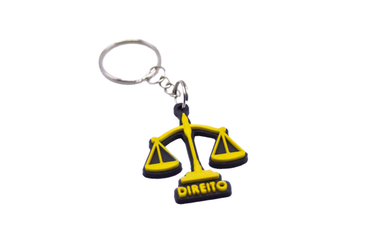 Chaveiro com Símbolo de Direito