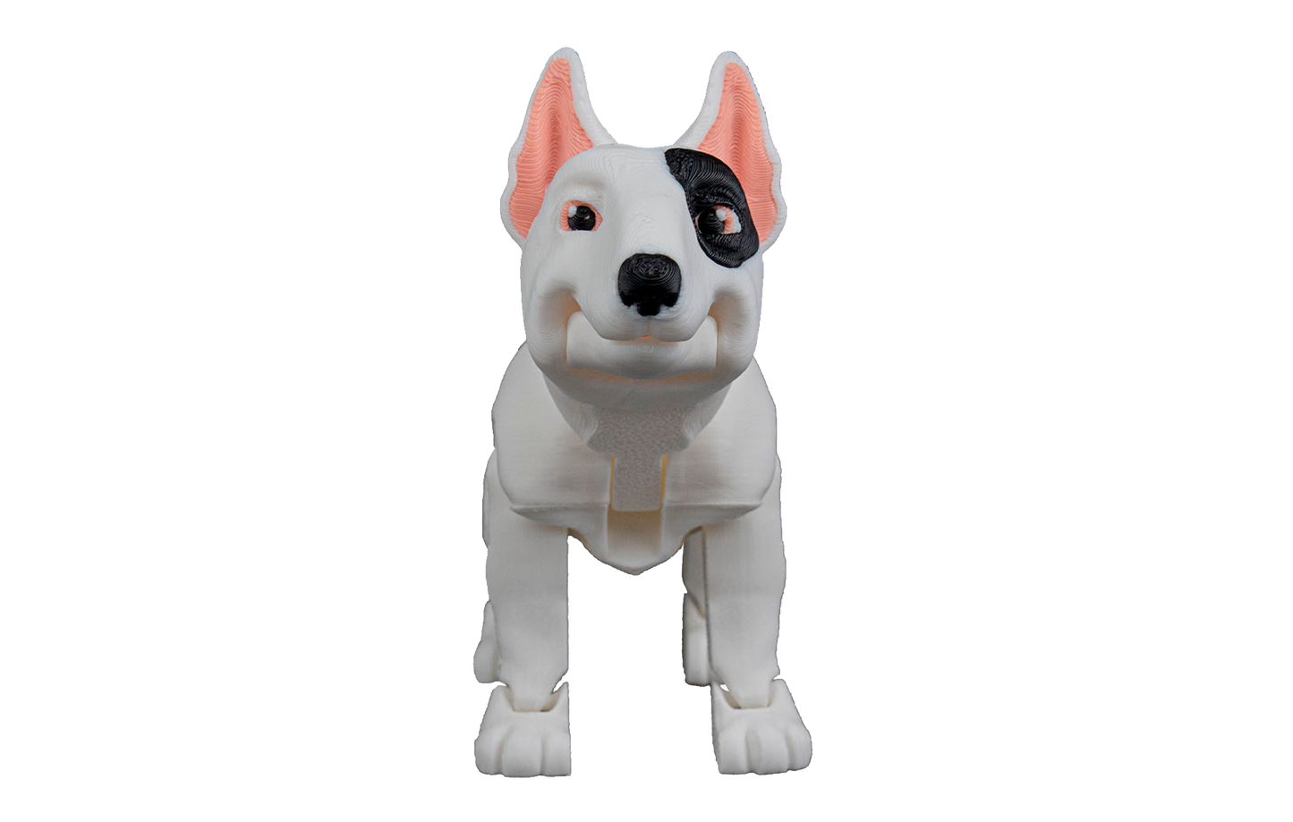 Cachorro Bull Terrier Articulado