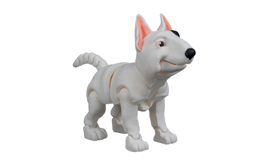 Cachorro Bull Terrier Articulado