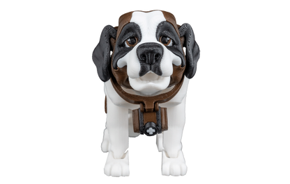 Cachorro São Bernardo Articulado