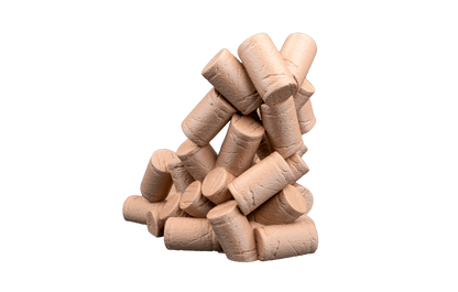 Suporte para Garrafa de Vinho - Base com Rolhas
