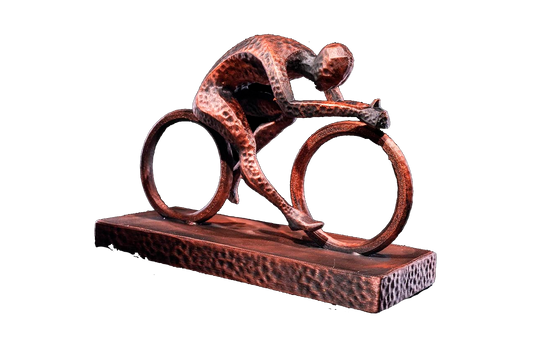 Escultura Minimalista - Ciclismo
