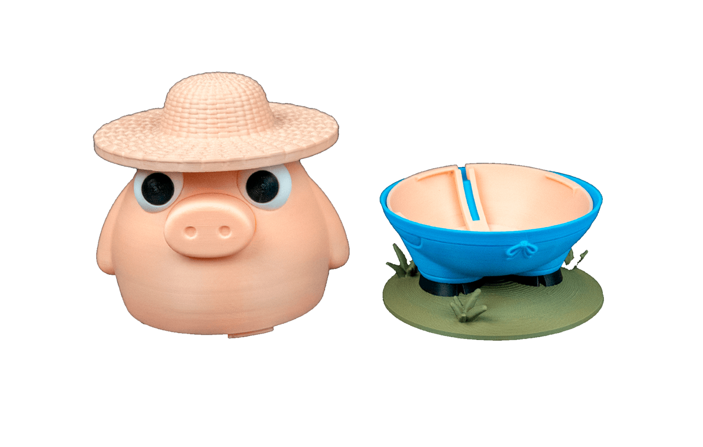 Cofrinho de Porquinho Fazendeiro