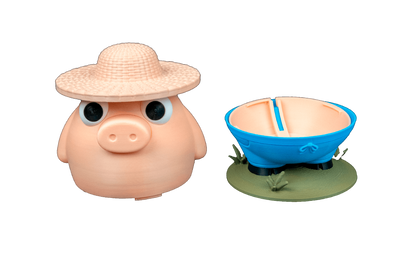 Cofrinho de Porquinho Fazendeiro