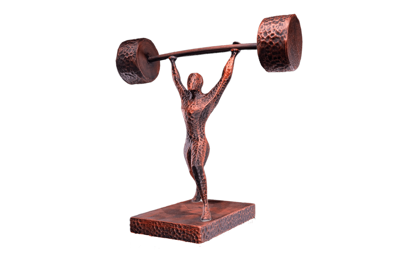 Escultura Minimalista - Levantamento de Peso