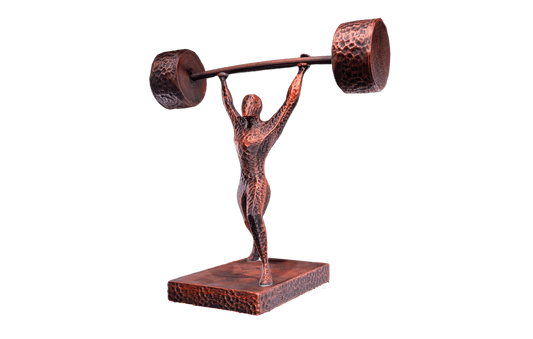 Escultura Minimalista - Levantamento de Peso