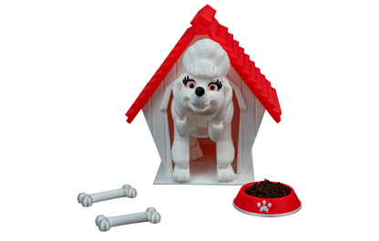 Cachorro Poodle Articulado