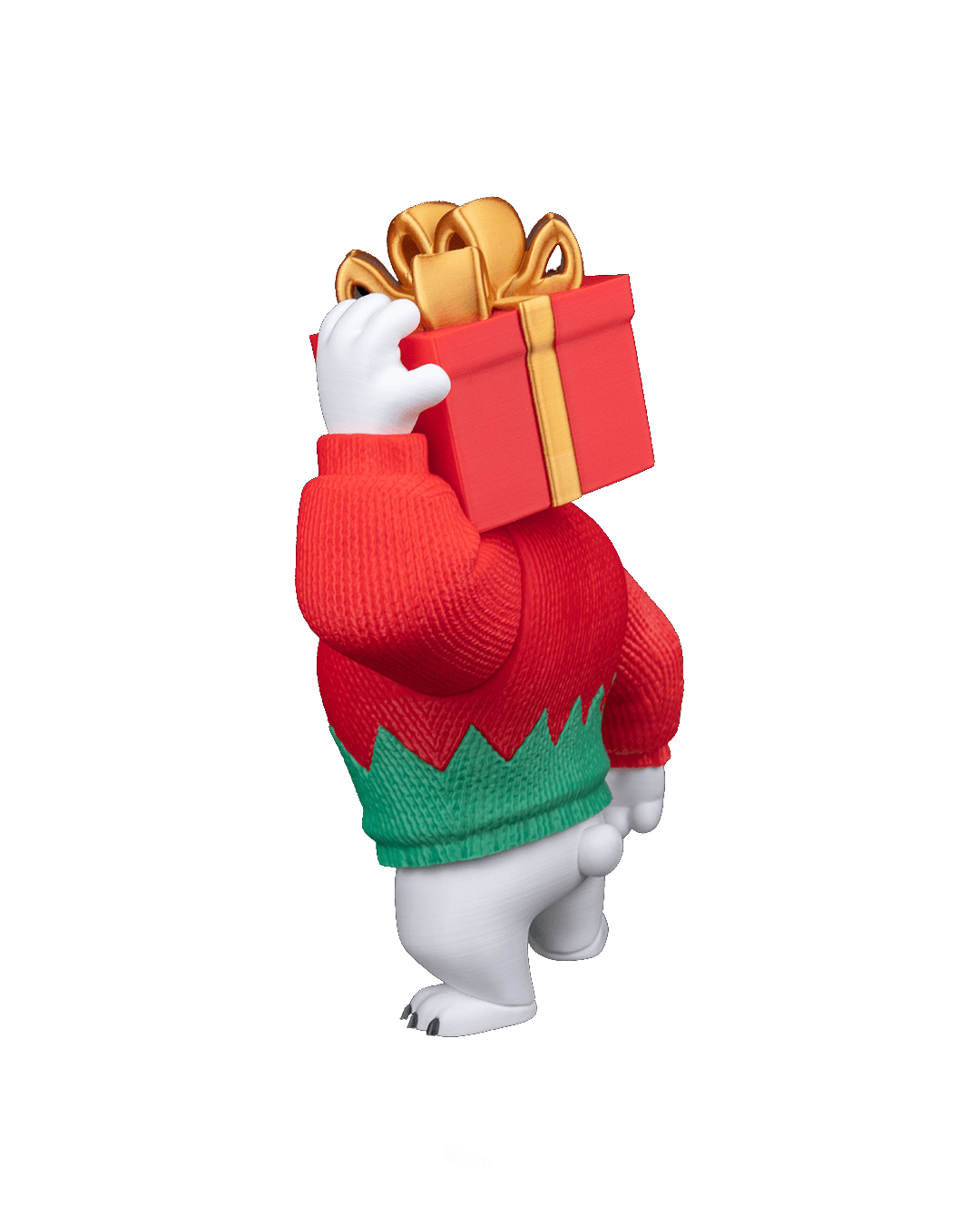 Decoração de Natal - Urso Protetor