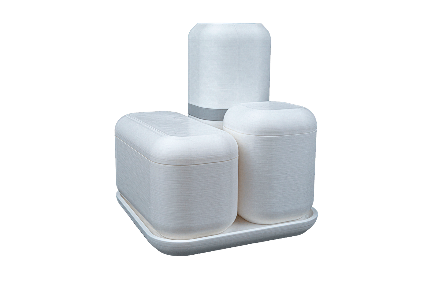 Kit de Organização para Banheiro - Pureza