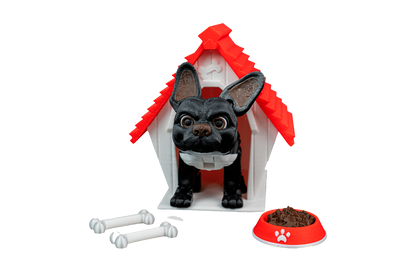 Cachorro Bulldog Francês Articulado