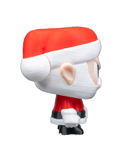 Chaveiro e Enfeite de Árvore - Papai Noel Bravo