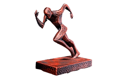 Escultura Minimalista - Velocista