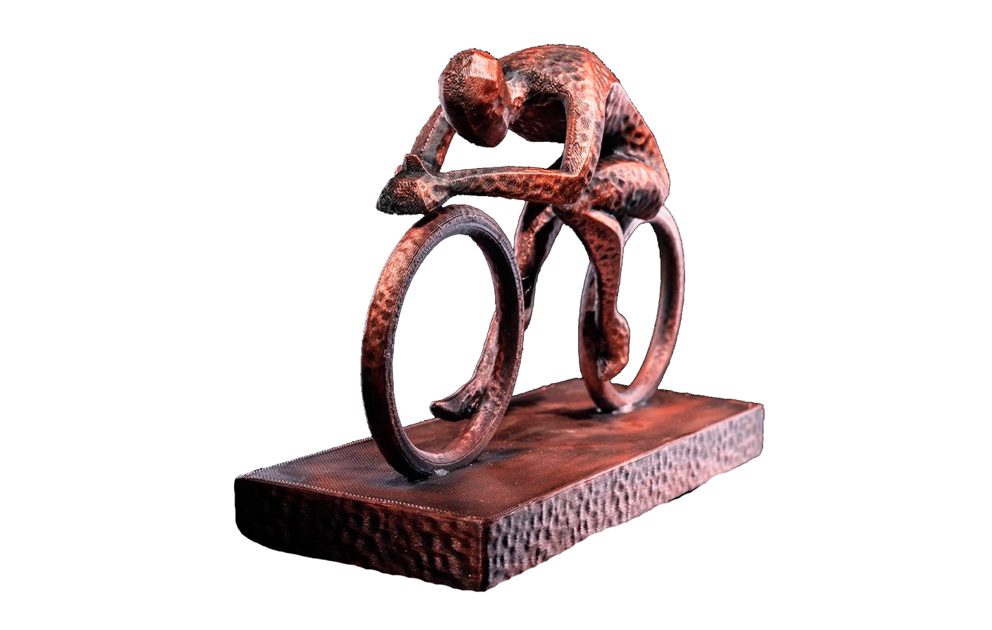 Escultura Minimalista - Ciclismo