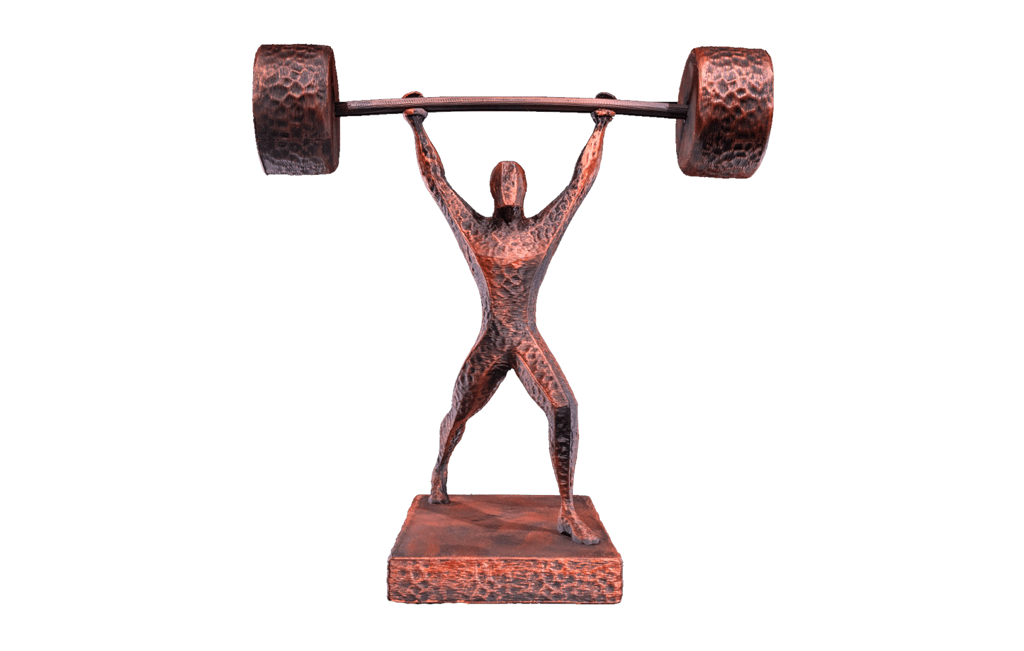 Escultura Minimalista - Levantamento de Peso