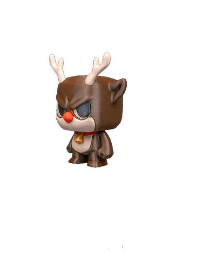 Chaveiro e Enfeite de Árvore - Rena Brava